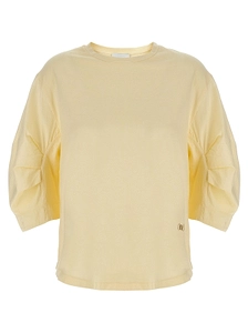 Nude Logo Embroidered Top