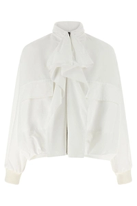 LavalliÈRe Neck Bomber Jacket