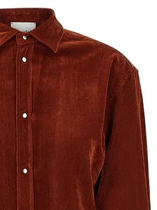 Nude Relaxed Velvety Shirt