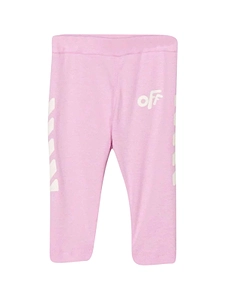 Off-White Kids Logo-Print Leggings