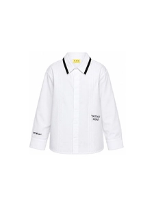 Off-White Kids Pintuck Detail Long Sleeved Shirt