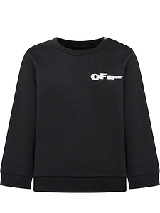 Off-White Kids Printed Crewneck Sweatshirt
