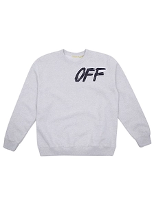 Off-White Kids Shared Logo Crewneck Sweatshirt