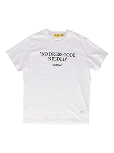 Off-White Kids Slogan-Printed Crewneck T-Shirt