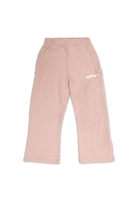 Off-White Kids Wide Leg Logo Sweatpants