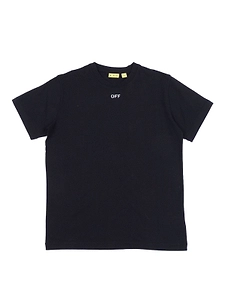 Off-White Kids Short Sleeve Crewneck T-Shirt