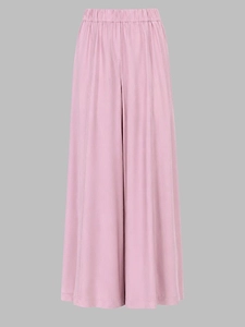 Nude Wide-Leg Pants