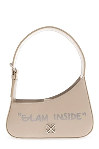 Off-White Glam Inside Logo Plaque Tote Bag