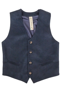 Nupkeet Single-Breasted Sleeveless Vest