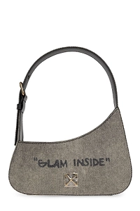 Jitney Logo Plaque Shoulder Bag