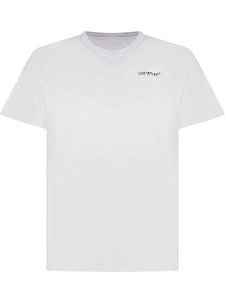 Off-White Kids Arrow Acrylic Print T-Shirt