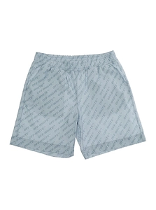 Off-White Kids Allover Logo Printed Shorts
