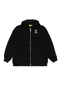 Off-White Kids Arrow Flower Zip-Up Hoodie