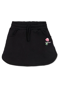 Off-White Kids Arrow Flower Drawstring Skirt