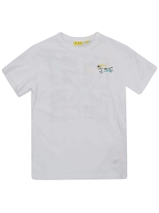 Off-White Kids Arrow Scribble Crewneck T-Shirt