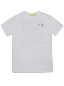 Off-White Kids Arrow Scribble Crewneck T-Shirt