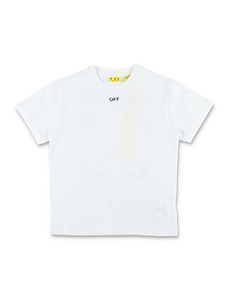 Off-White Kids Short Sleeved Crewneck T-Shirt