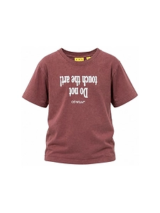 Off-White Kids Art Quote T-Shirt