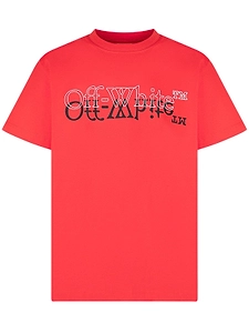 Off-White Kids Big Bookish Logo T-Shirt