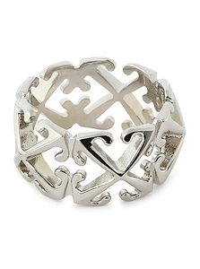 Off-White Multi-Arrow Chunky Band Ring
