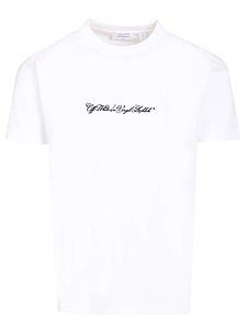 Off-White Script Arrow Crewneck T-Shirt
