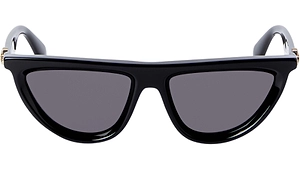 Off-White Triangular Frame Sunglasses