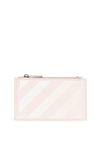 Off-White Zip-Up Wallet