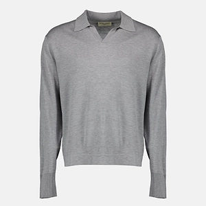 Officine GÉNÉRale Simone Knit Polo Shirt