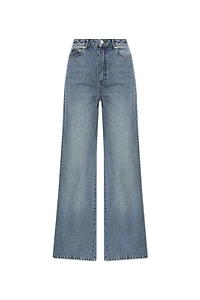 Officine GÉNÉRale Romy High-Rise Wide-Leg Jeans