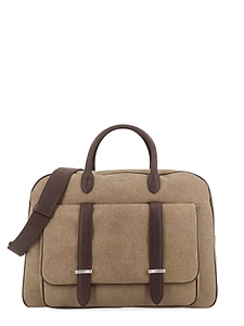 Orciani Front Pocket Laptop Bag