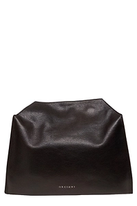 Orciani Trinity Peach Midi Shoulder Bag