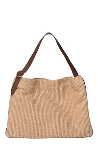 Orciani Zanzibar Woven Shoulder Bag