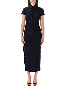 Ottolinger Twisted Polo Shirt Dress