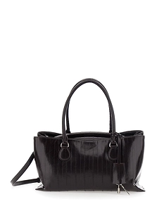 Osoi Embossed Top Handle Bag