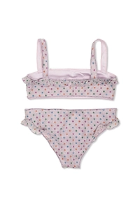 OsÉRee Kids Ruffled Glitter Bikini
