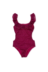 OsÉRee Kids Liv One-Piece Ruffled Swimsuit