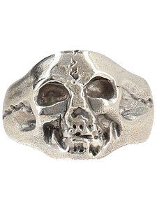 Our Legacy Sculpted Skull Ring