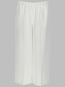 One Straight-Leg Elastic-Waist Pants