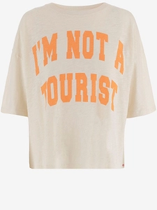 Margareth Cropped Logo T-Shirt