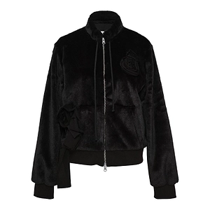 Open Yy Applique Zipup Jacket