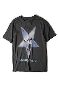 Open Yy Star-Print Crewneck T-Shirt