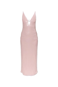 Sequin Ring Detail Dress
