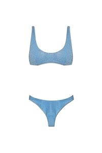 OsÉRee Sequined Two Piece Swimsuit