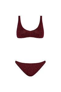 OsÉRee Shimmer Bikini Set