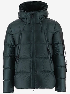 Quilted Hooded Down Jacket