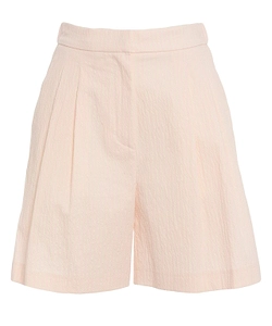 Ottod'ame Elastic Waist Striped Shorts