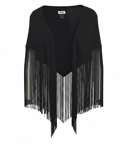 Ottod'ame Fringed Cropped Coat