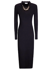 Paco Rabanne Chain Embellished Dress