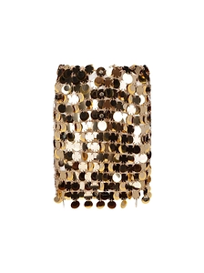 Paco Rabanne Disc Mini Skirt