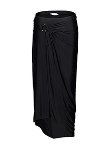 Paco Rabanne Asymmetric Hem Maxi Skirt
